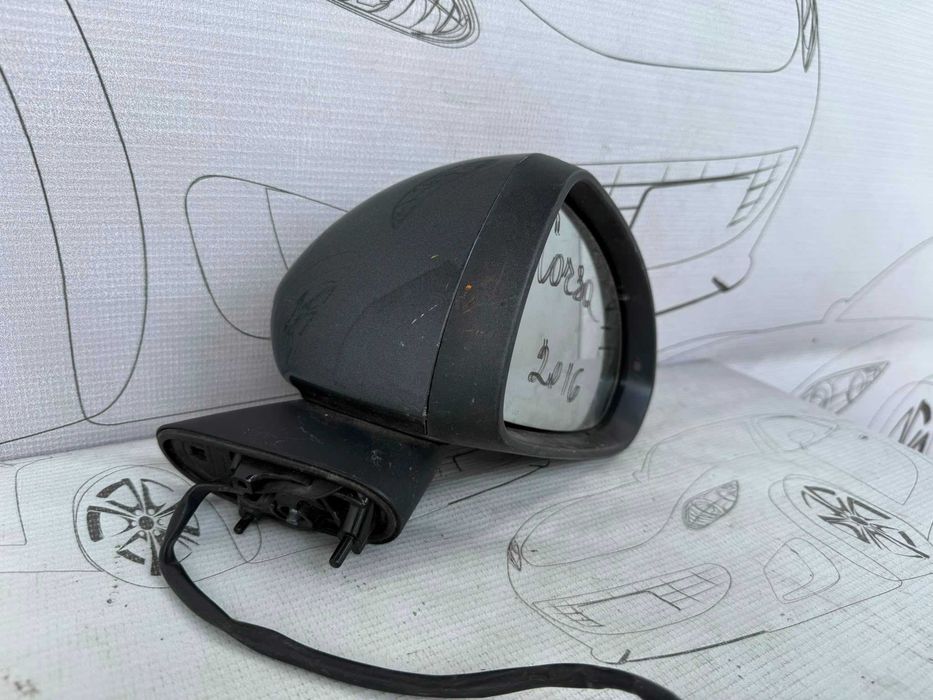 Oglindă Retrovizoare Dreapta Electrică 3 Pini Opel Corsa E 13187616 / [2014-2019] / (5D3)