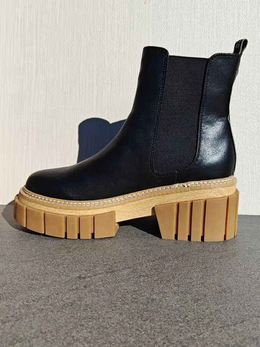 Ghete Steve Madden Hailstorm originale piele naturală cool top