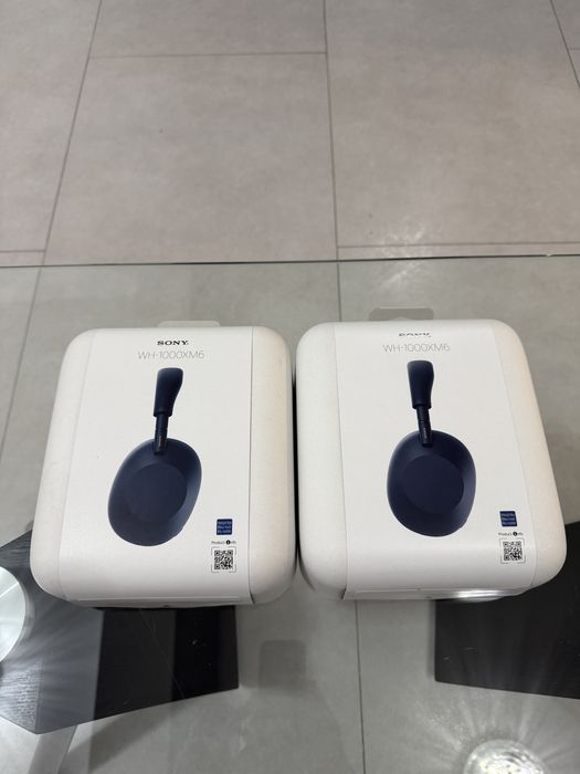 Casti wireless over-ear Sony WH-1000XM6 blue • NOI / SIGILATE •