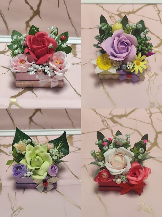 Aranjament floral pentru 1 Martie