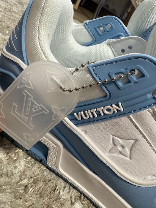 Louis Vuitton Trainer Navy Blue (42)