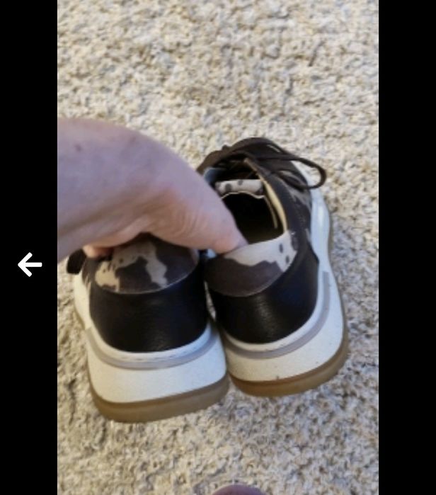 Маратонки естествена кожа нови