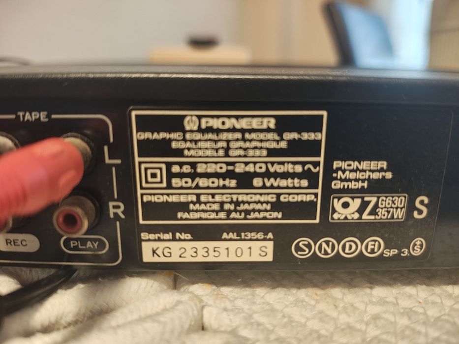 Egalizator PIONEER GR333