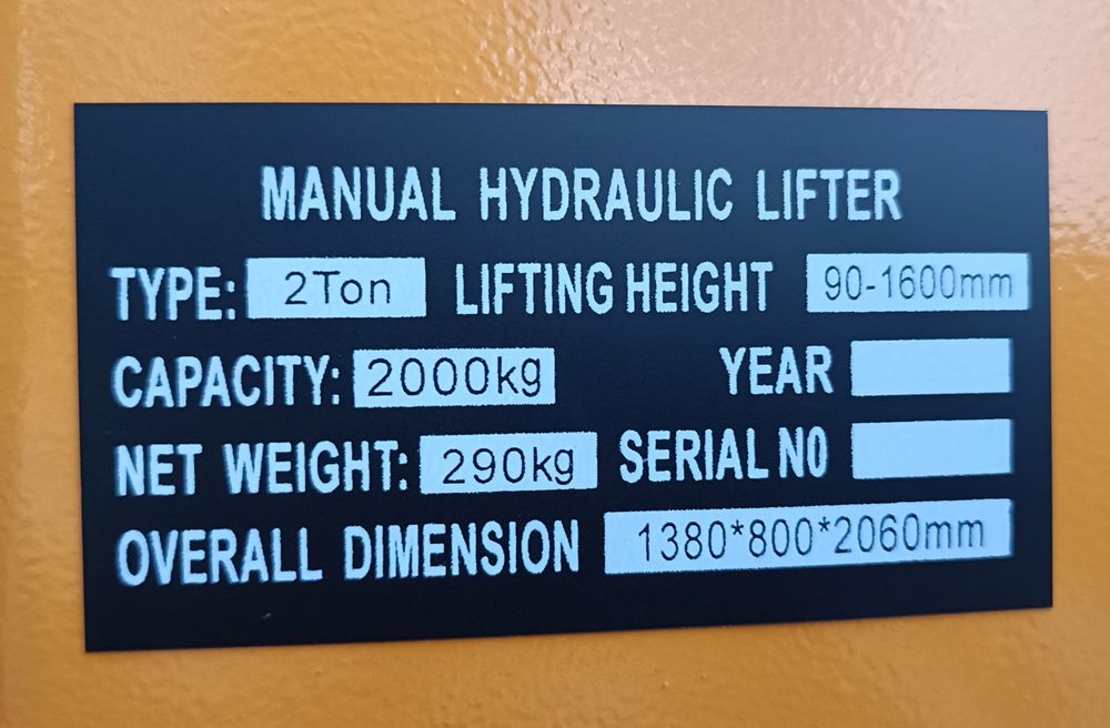 Stivuitor manual hidraulic tip HMS de 1T, 2T