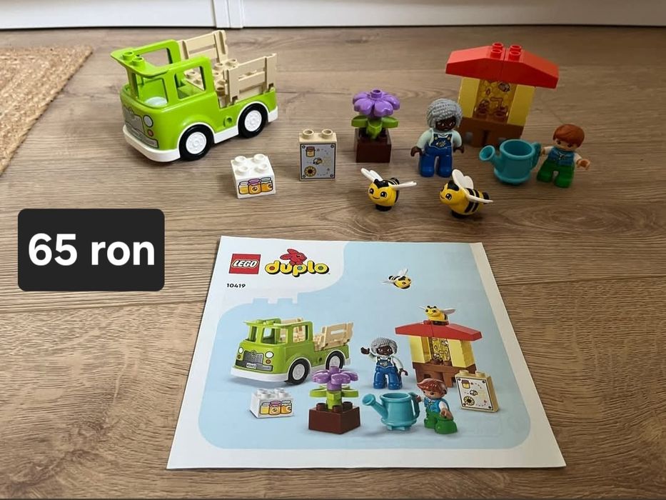 Lego duplo litere de camion și trenuletul cu numere