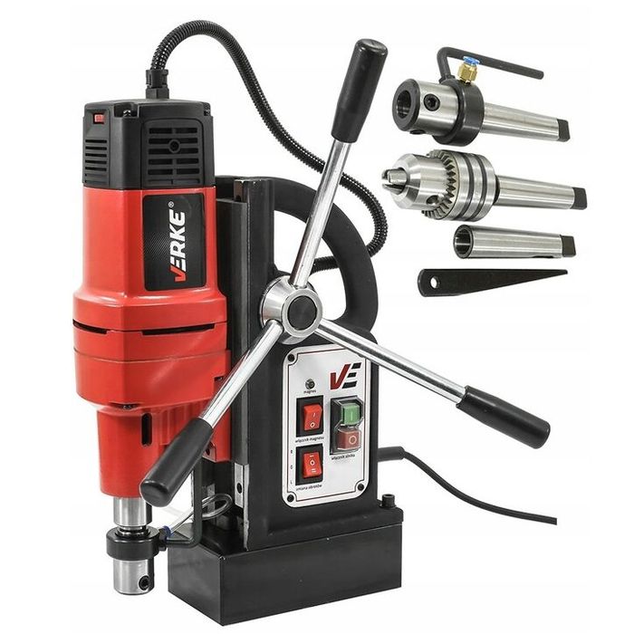Masina de gaurit fixa, cu talpa magnetica, 15000N, 1500 W, dimensiuni
