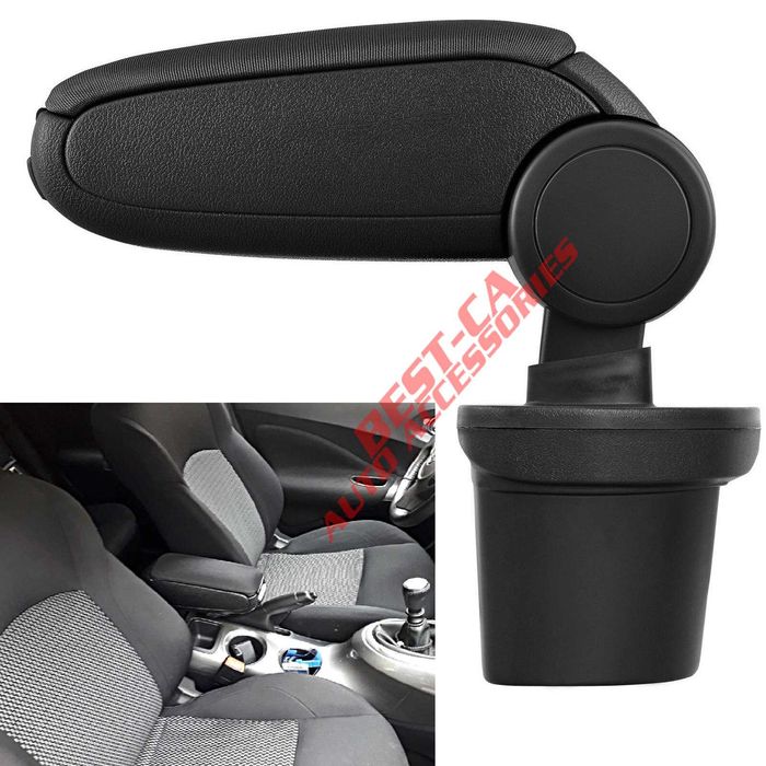 Cotiera auto dedicata textile negru pentru Nissan Juke 2010-2019 Nou