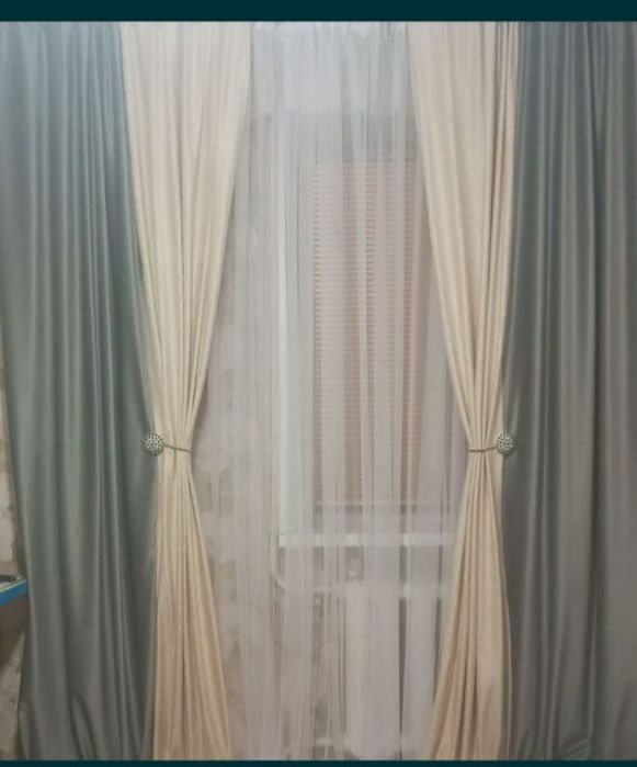 Тюл       шторымен      15000