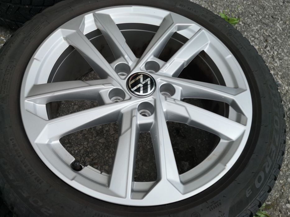 5х112 фолксваген шкода 5x112 volkswagen vw skoda 17 цола с гуми 205 50 17