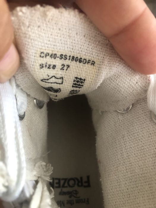 Летни кецове, бродерия, сив брокат Елза+Ана, Ледено кралство- 27 ном