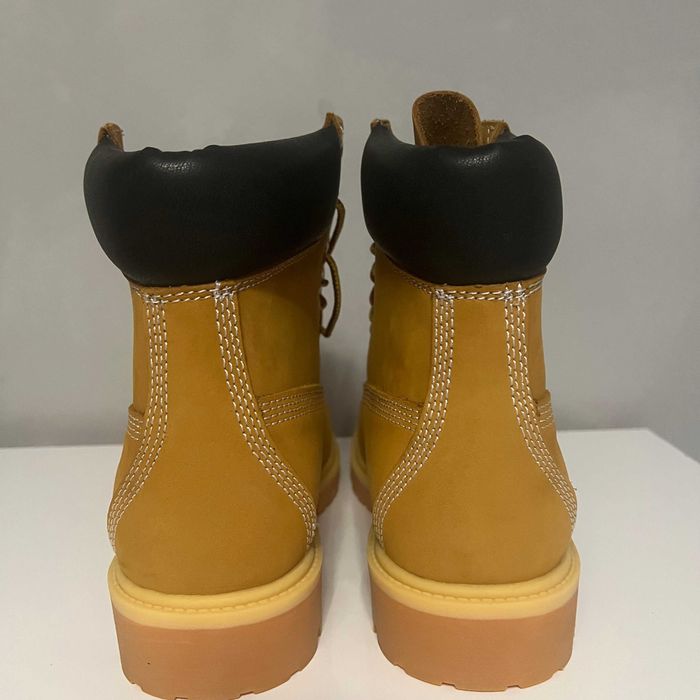 Ghete Timberland Mustar/Maro, Marime 44