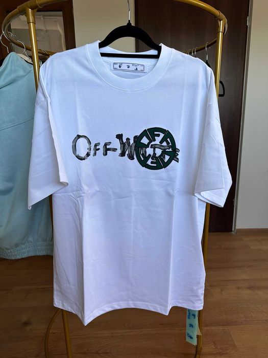 OFF WHITE Tricou Off White - tinta WHITE - IMPRIMEU S