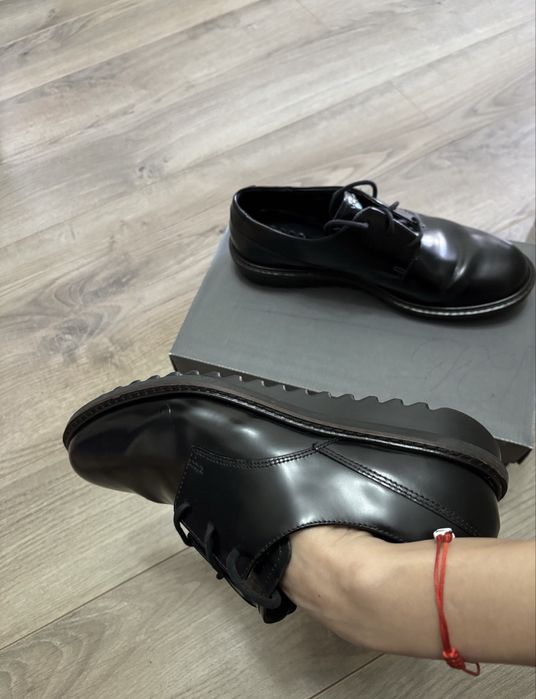 Ботинки Ecco кожанные, размер подходит на 38