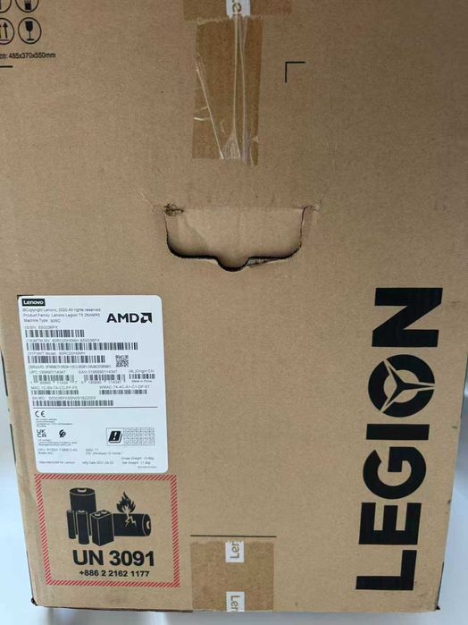 Геймърски Ryzen 7 5800/RТX 3070/16gb рам/SSD 1tb/LENOVO Legion/RGB Top