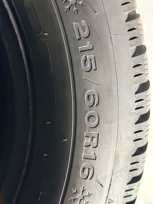 Jante tablă Passat B8 cu anvelope215/60/16 Dunlop ca noi