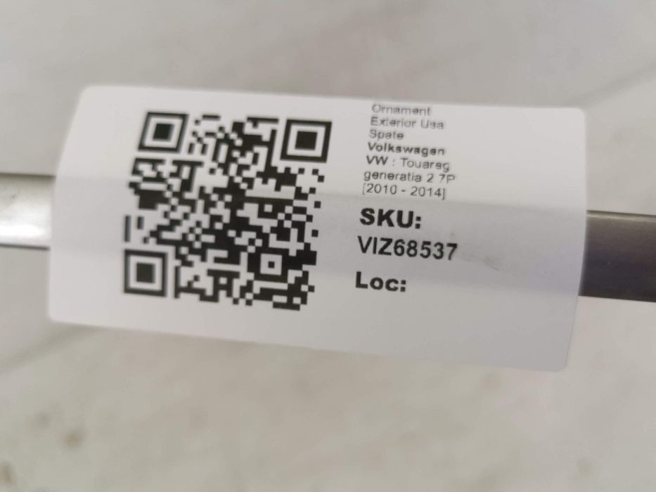 Фолксваген Туарег / Volkswagen Touareg 2 7P Външна украса задна врата