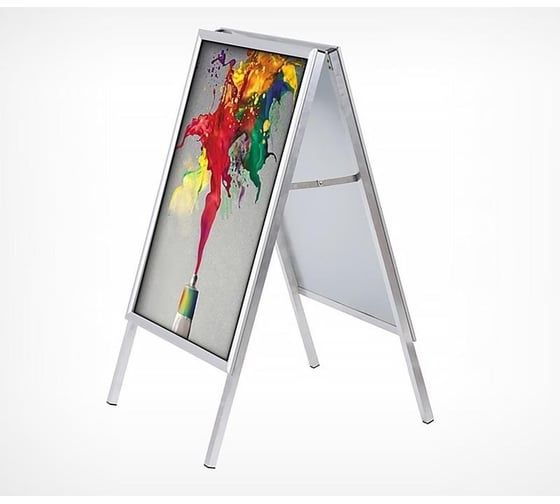 Shtender alyumin klik ramkadan 55x70 sm