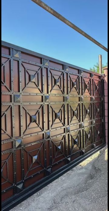 Ворота откатные. Автоматические. Иван.