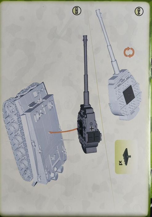 Cobi tiger конструктор Тигр Лего lego