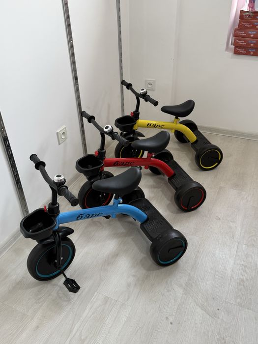 Детский трехколесный велосипед Барс, 2-4 года,