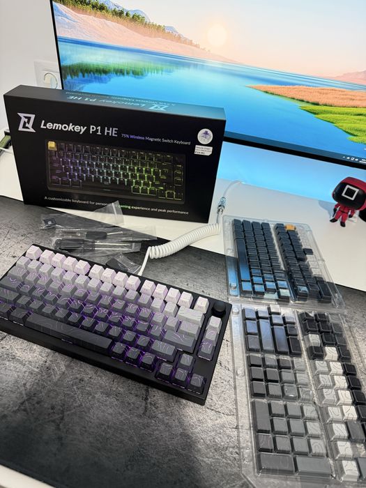 Tastatura Keychron Lemokey P1 HE switch magnetic