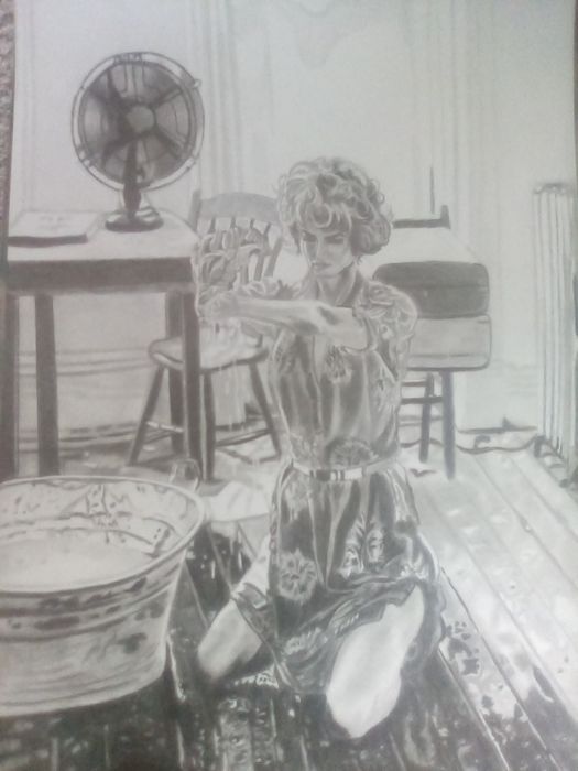 Предлагам рисувани скици,и предлагам и рисуване по желание