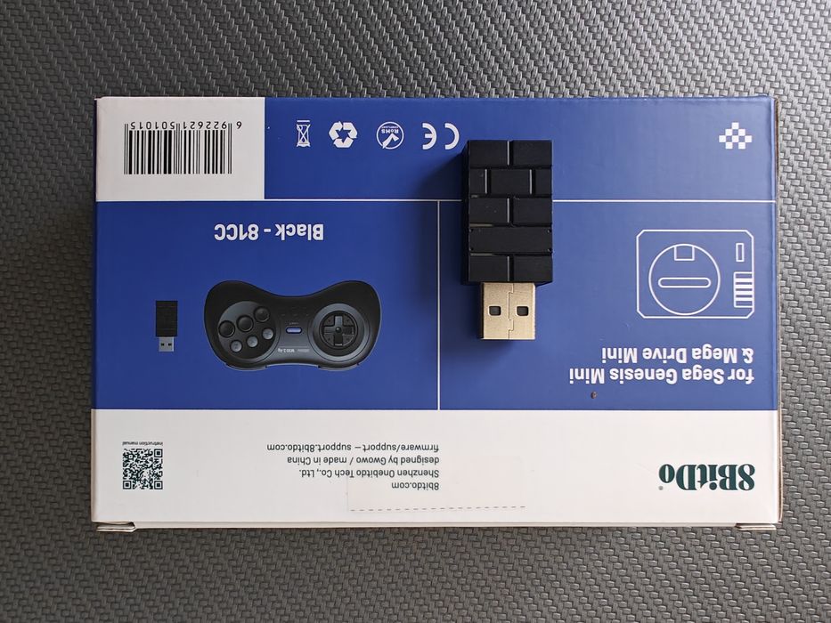 8BitDo M30 2.4g за Windows и Sega Mega Drive Mini