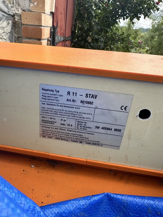 Centrala motorina/ulei ars + cazan 800l
