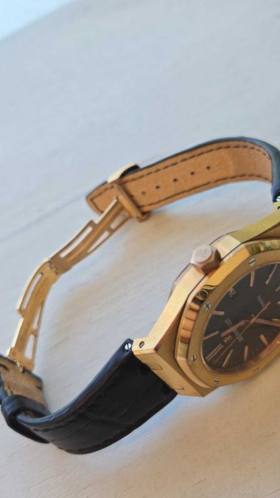 Мъжки кожен часовник Audemars Piguet, Royal Oak Jumbo