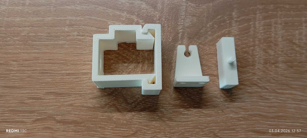 Ремонтен комплект / части за алуминиеви щори- държачи + фиксатори