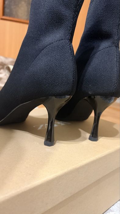 Туфли Ботильоны, черные