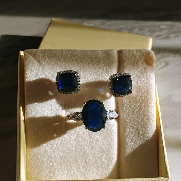 Комплект с Сапфирами
