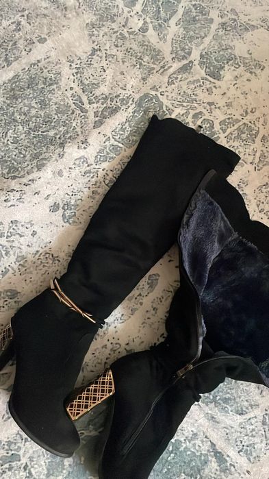 Сапоги женские 39