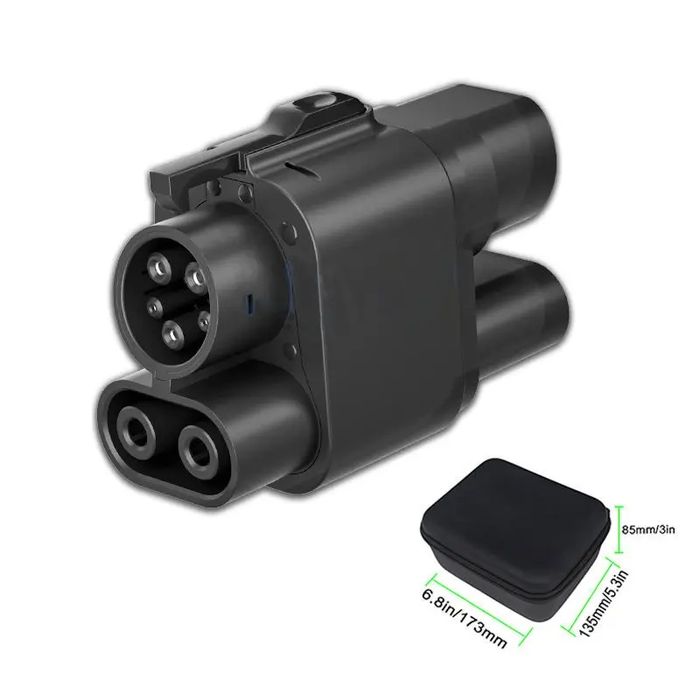 Адаптер переходник ccs2 на ccs1 kia bongo ioniq bolt kia Ev6 porter