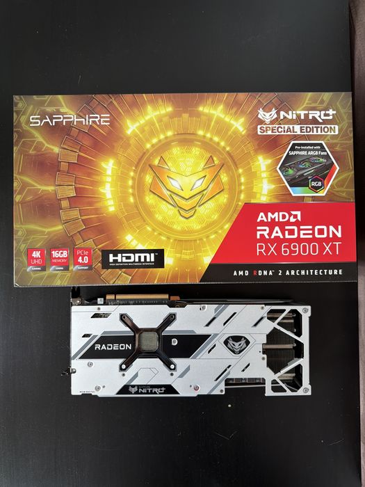 Placa video AMD RX 6900 XT nitro sapphire