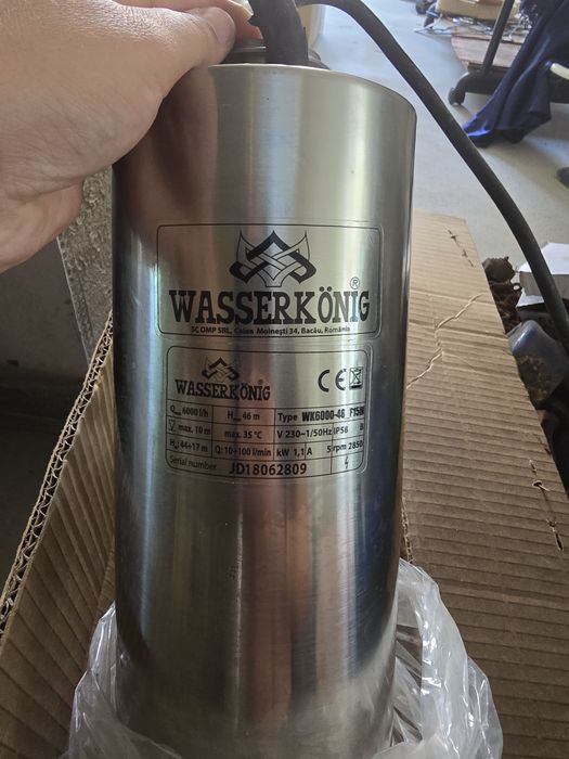Pompă Wasserkönig WK6000-46_F15M