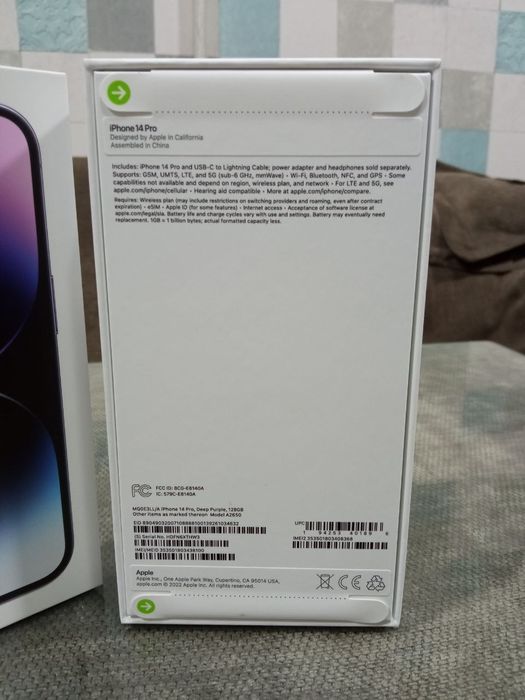 iPhone 14 память 128 gb