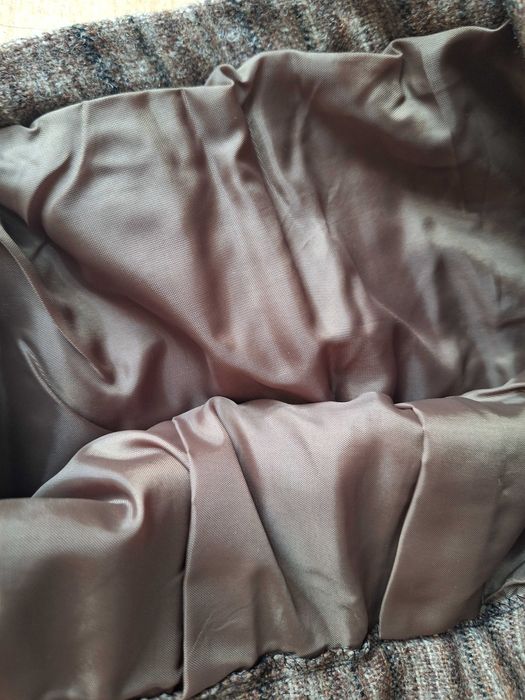 Fustă din lână cu pliuri