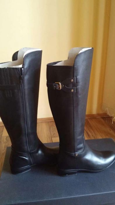 Cizme Clarks piele naturala pana la genunchi!
