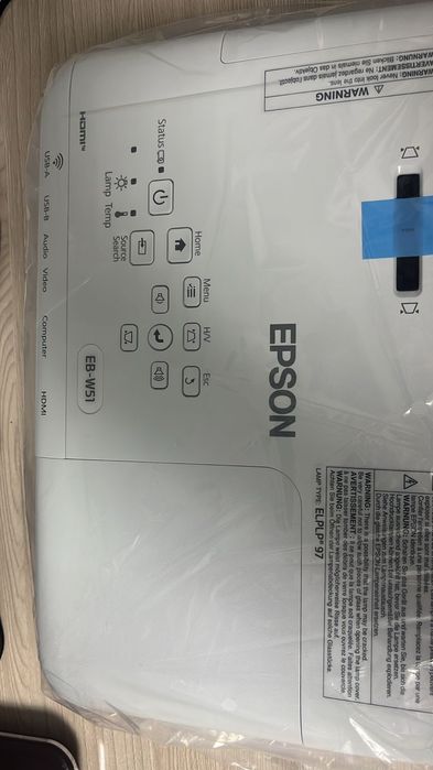 Яркий проектор Epson EB-W51 — новый!