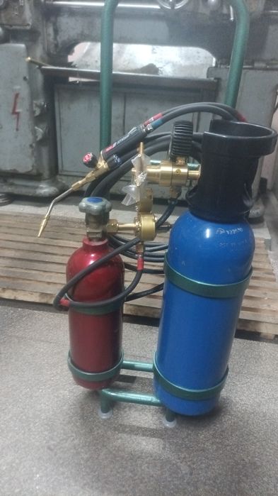Газосварочный пост на тележке
