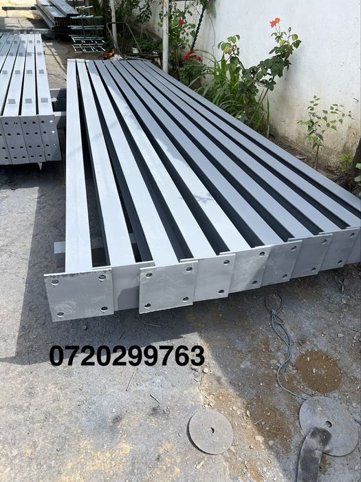 Vând structura metalică din stoc 200 Mp  10Mx20Mx4M confecționat din IPE 160