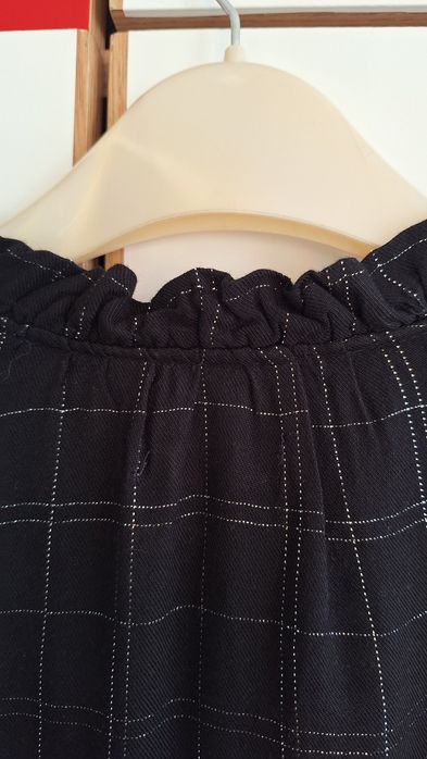 Camașuță neagra cu dungi argintii