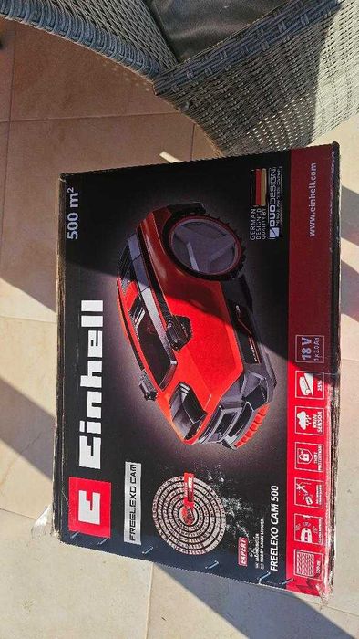 Robot tuns iarba Einhell FREELEXO CAM 500 NOU – 500 m² automat