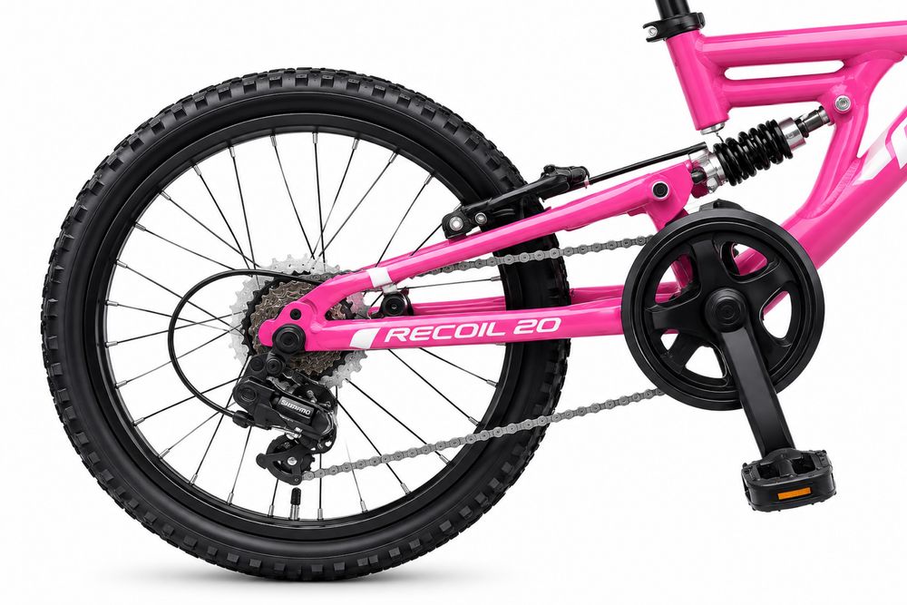 Bicicletă copii Muddyfox Recoil 20– Nouă, 6 viteze, suspensie dublă