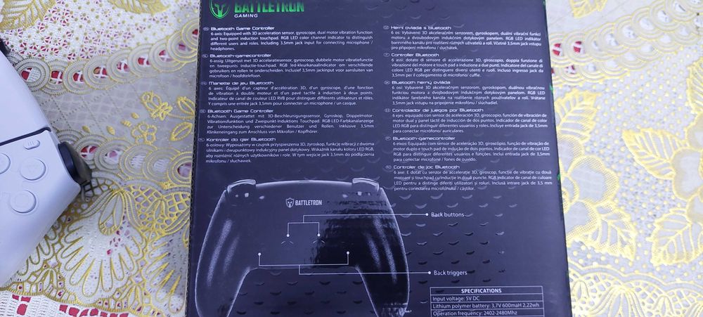 Controller PS4 PC Bluetooth