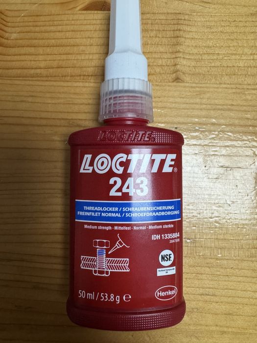 Лепило Loctite 243 осигурител за резби