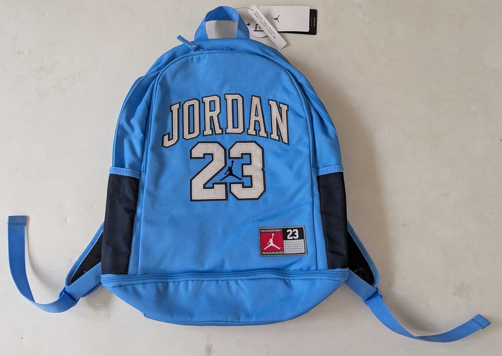 Nike Air Jordan Jersey водоустойчива мъжка синя раница от Сащ