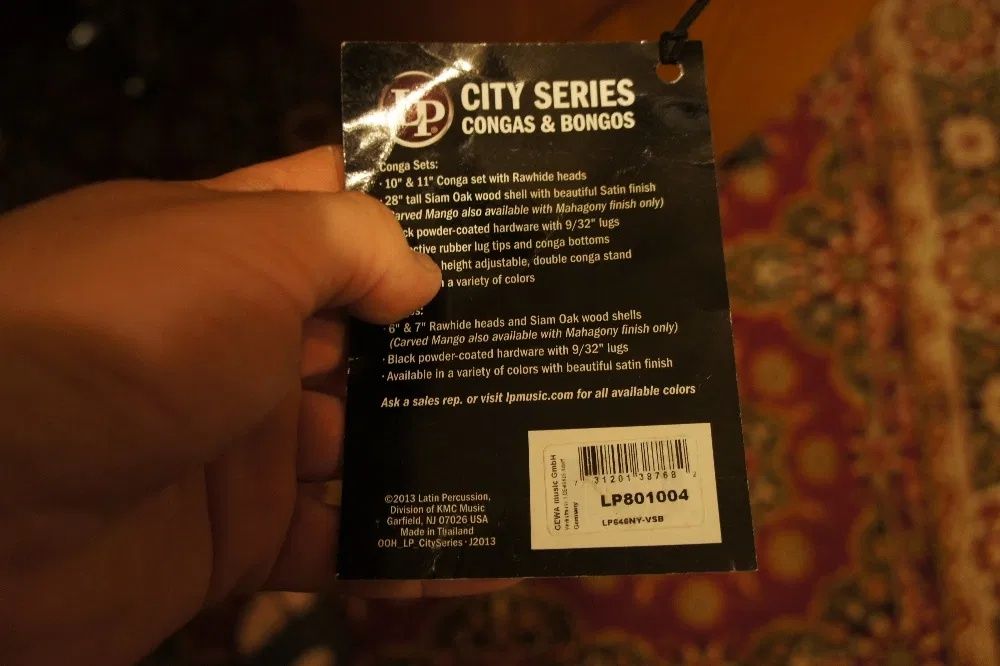 Congas LP LP646NY-VSB 11" Conga