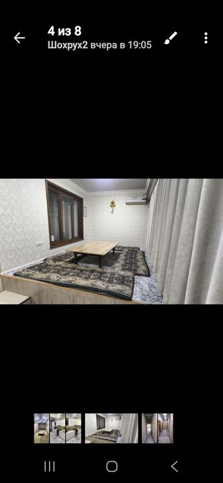 М.Таробий кучвси 115- уй.4-этаж,3 хоналик хонадон сотилади.